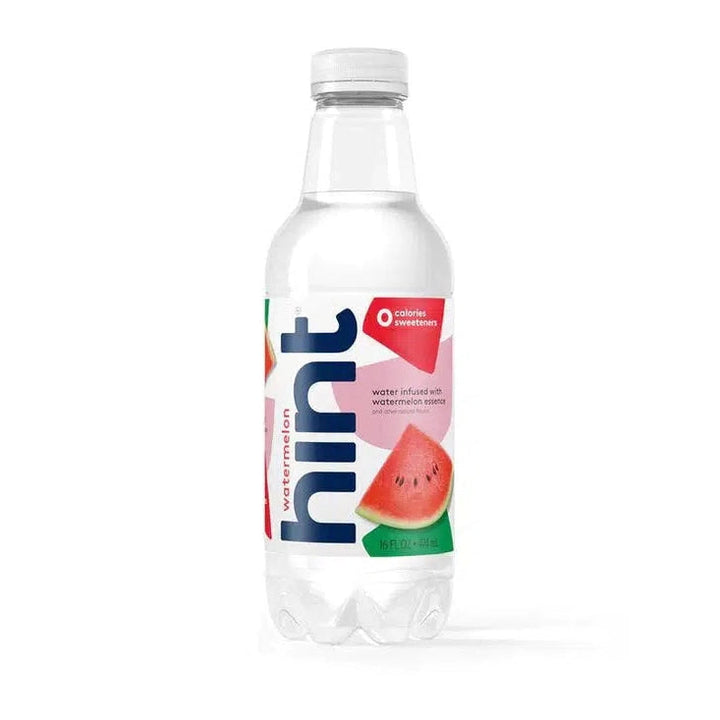 hint water watermelon 0 Calories 0 Sweeteners 474ml