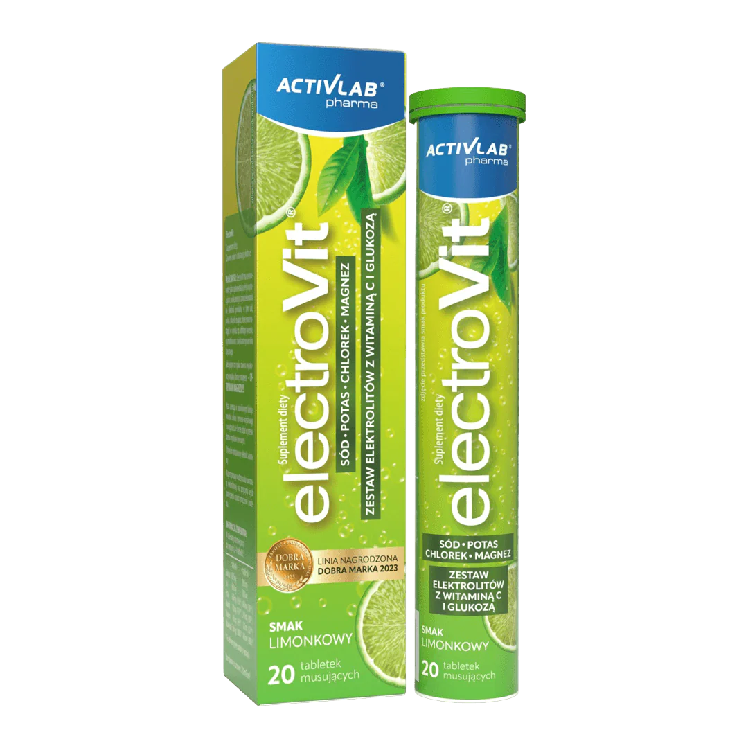 Activlab Electrovit Electrolytes 20 Effervescent Lime 86g