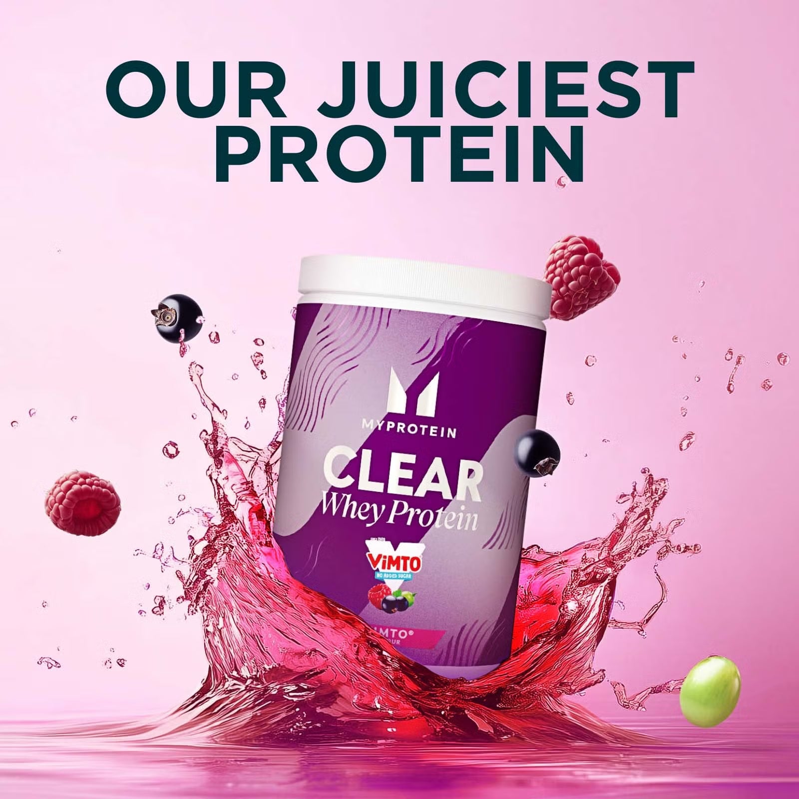 Myprotein Clear Whey Protein Vimto Flavour 520g