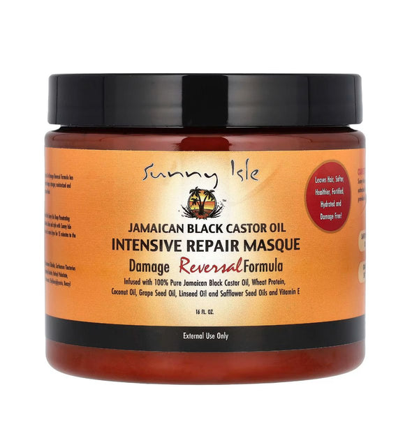 Sunny Isle Jamaican Black Castor Oil Intensive Repair masque (16oz)