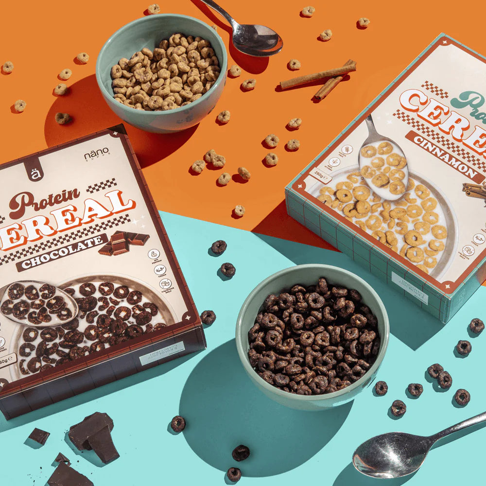 Nano Supps A Protein Cereal Cinnamon Vegan and Gluten-Free 250g