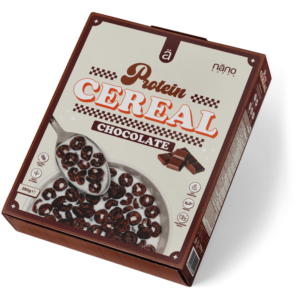 Nano Supps A Protein Cereal Chocolate Vegan and Gluten-Free 250g