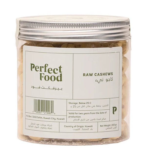 Perfect Food Raw Cashews 200g
