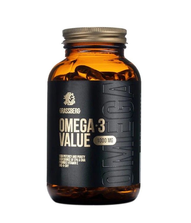 Grassberg Omega 3 Value 1000MG 60CAPS