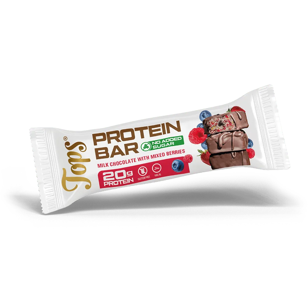 Milk Chocolate Protein Bar with Mixed Berries 60g