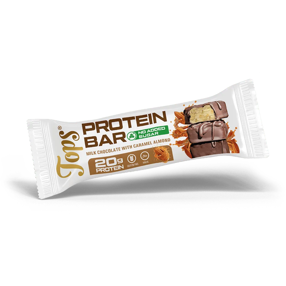 Milk Chocolate Protein Bar with Caramel Almond 60g