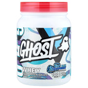 GHOST Clear Whey Isolate Protein Powder, Blue Raspberry 25g of Whey Protein Soy Free & Zero Fat 640g