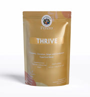 مشروب ثرايف سوبر فود مع الكركم والقرفة والزنجبيل والهيل، خالي من الكافيين بشكل طبيعي، نباتي، 100 جرام