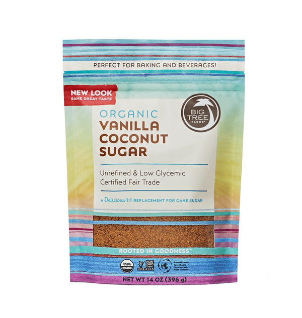 Big Tree Farms Organic Vanilla Coconut Sugar 396G